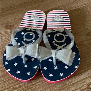 Girls Roxy Flip Flops